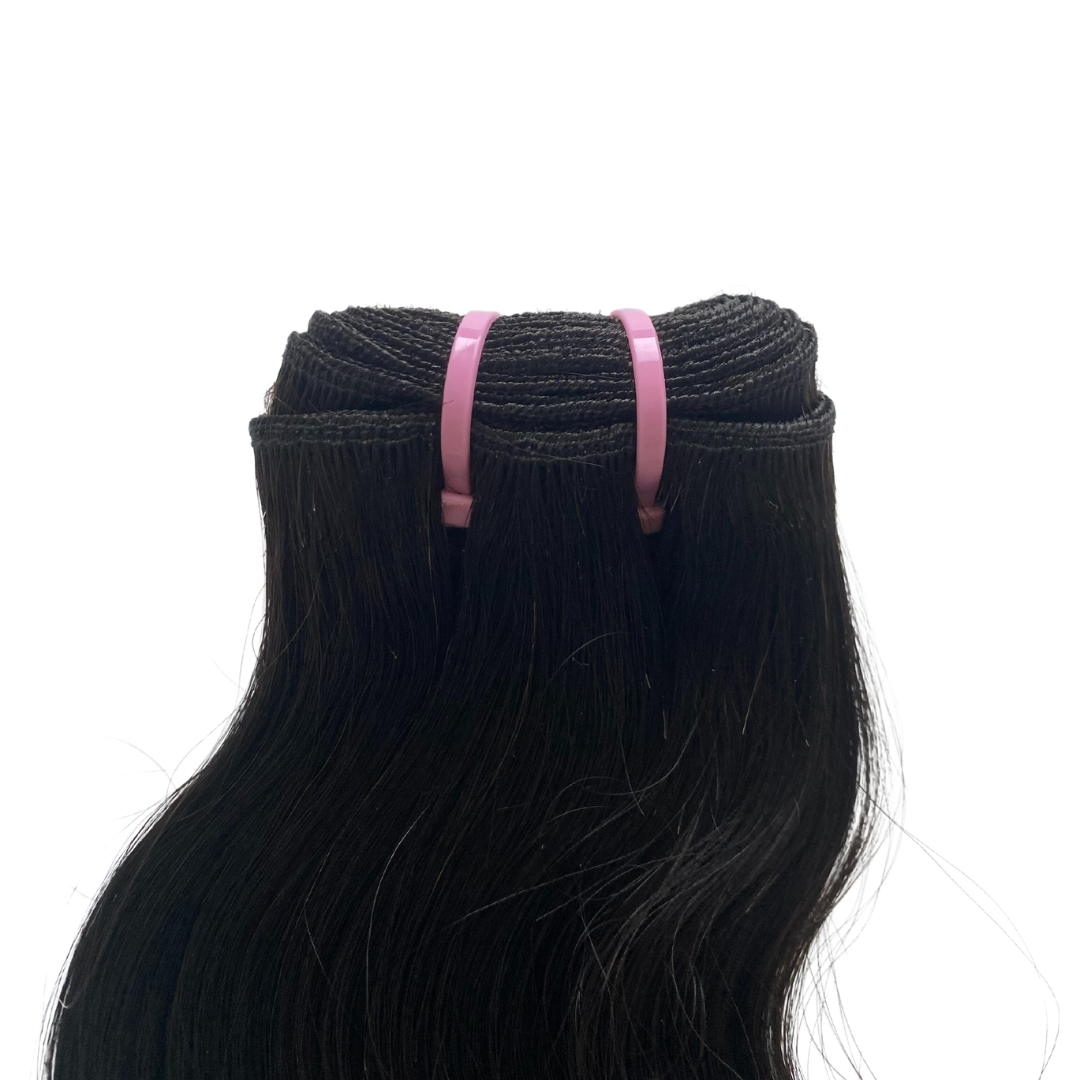 120g Virgin Human Hair Bundles #1B Natural Black