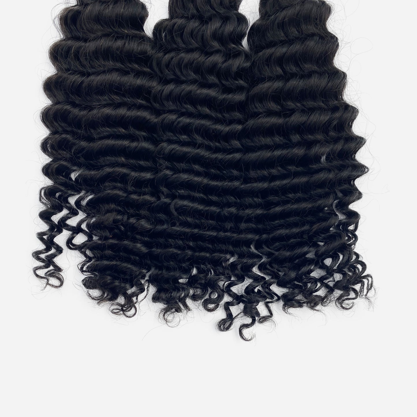 Deep Curly Bundle Natural Black
