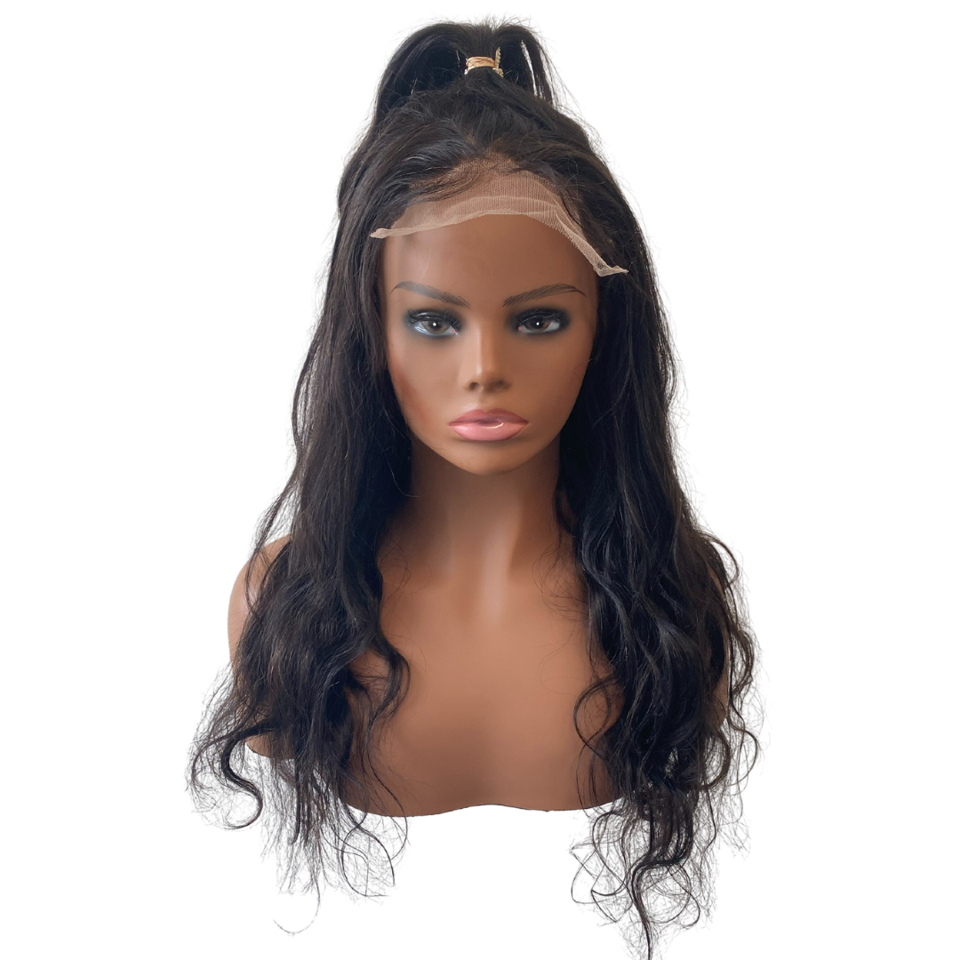 5x5 Body Wave Transparent Lace Closure Wig