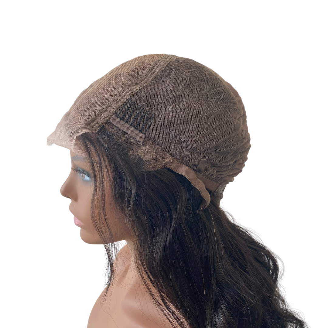 5x5 Body Wave Transparent Lace Closure Wig