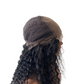 5x5 Deep Curly Transparent Lace Closure Wig