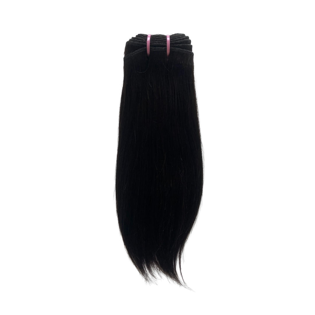 120g Virgin Human Hair Bundles #1B Natural Black