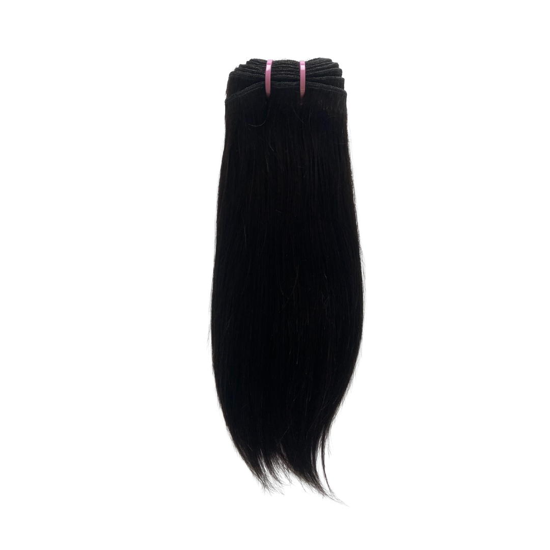 120g Virgin Human Hair Bundles #1B Natural Black