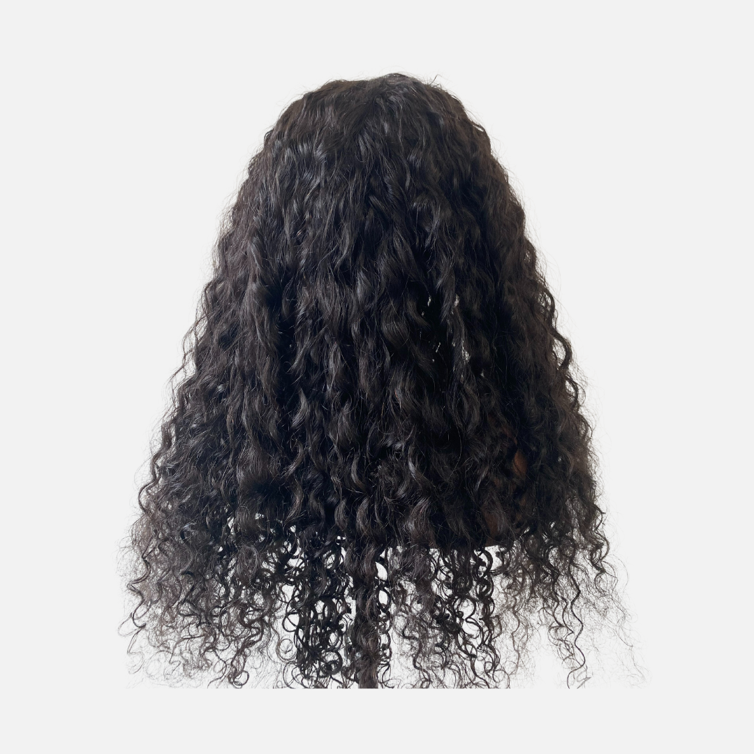 Water Wave 13x4 Transparent Lace Frontal Wig