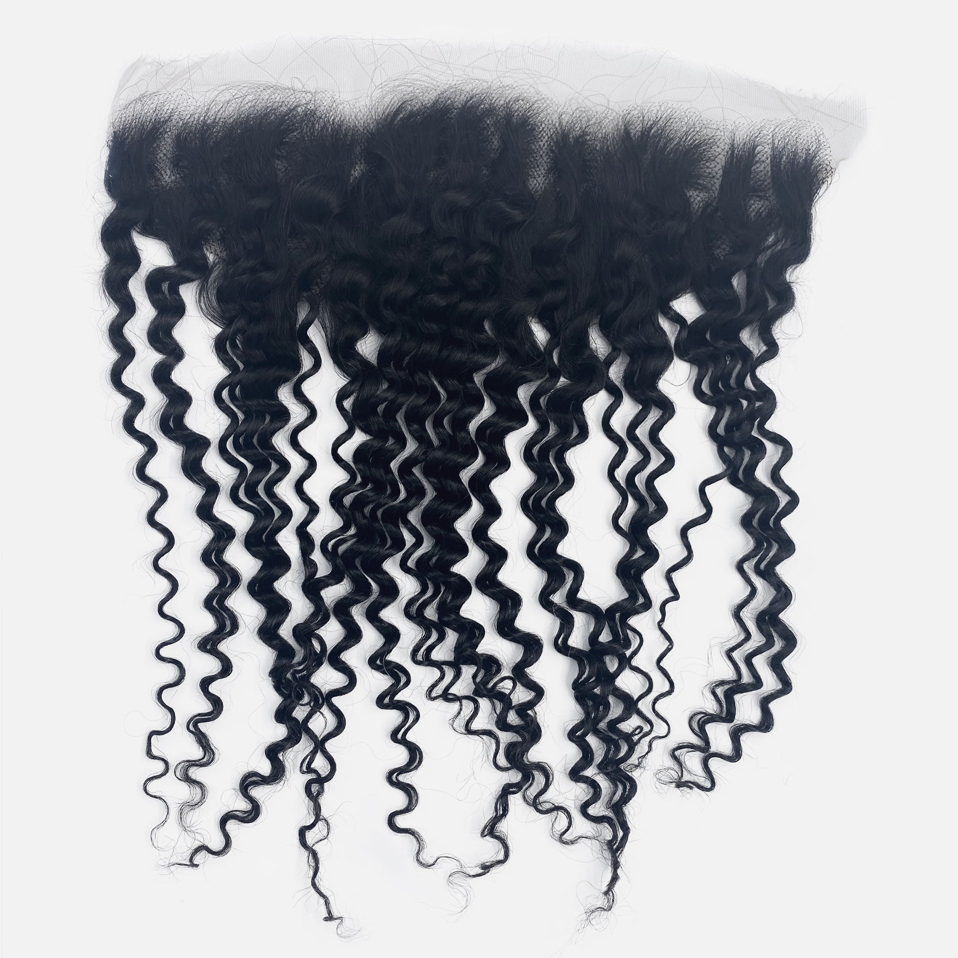 Deep Curly Frontal Natural Black