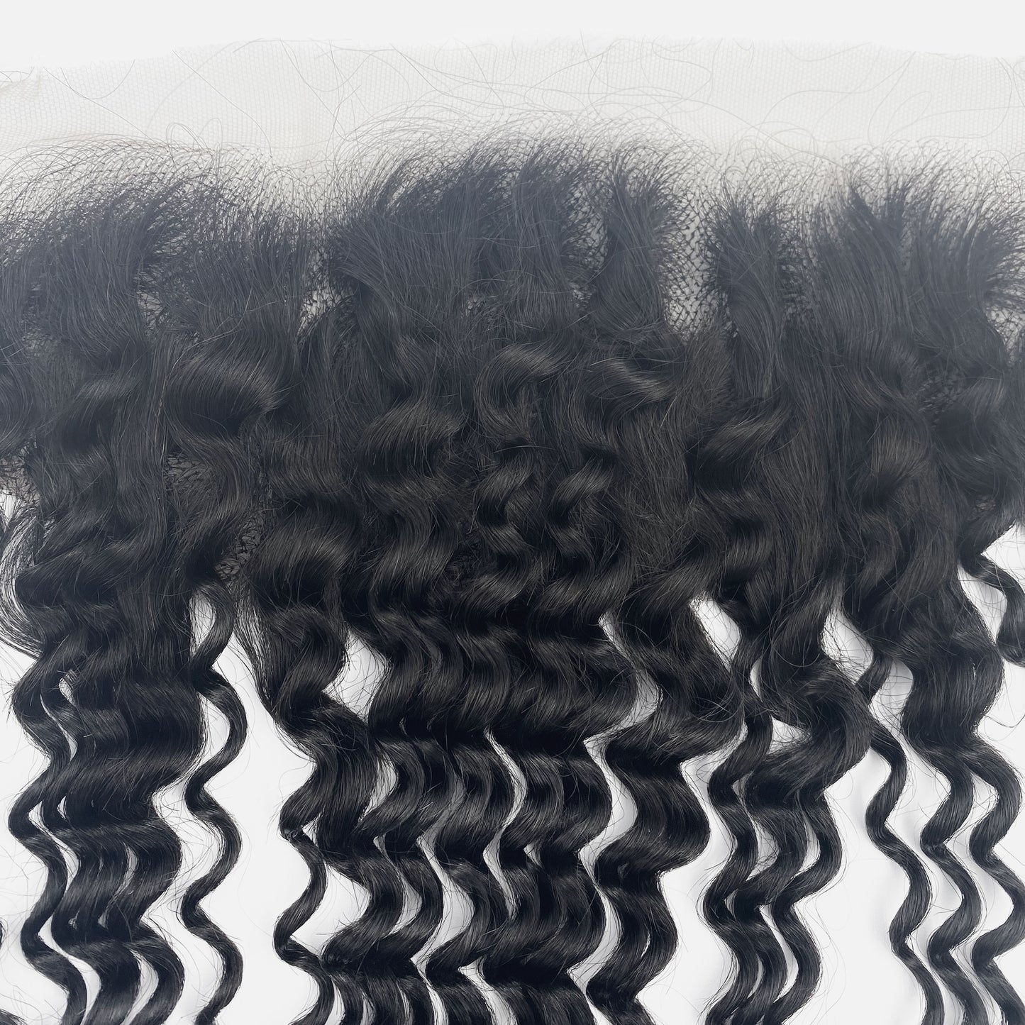 Deep Curly Frontal Natural Black
