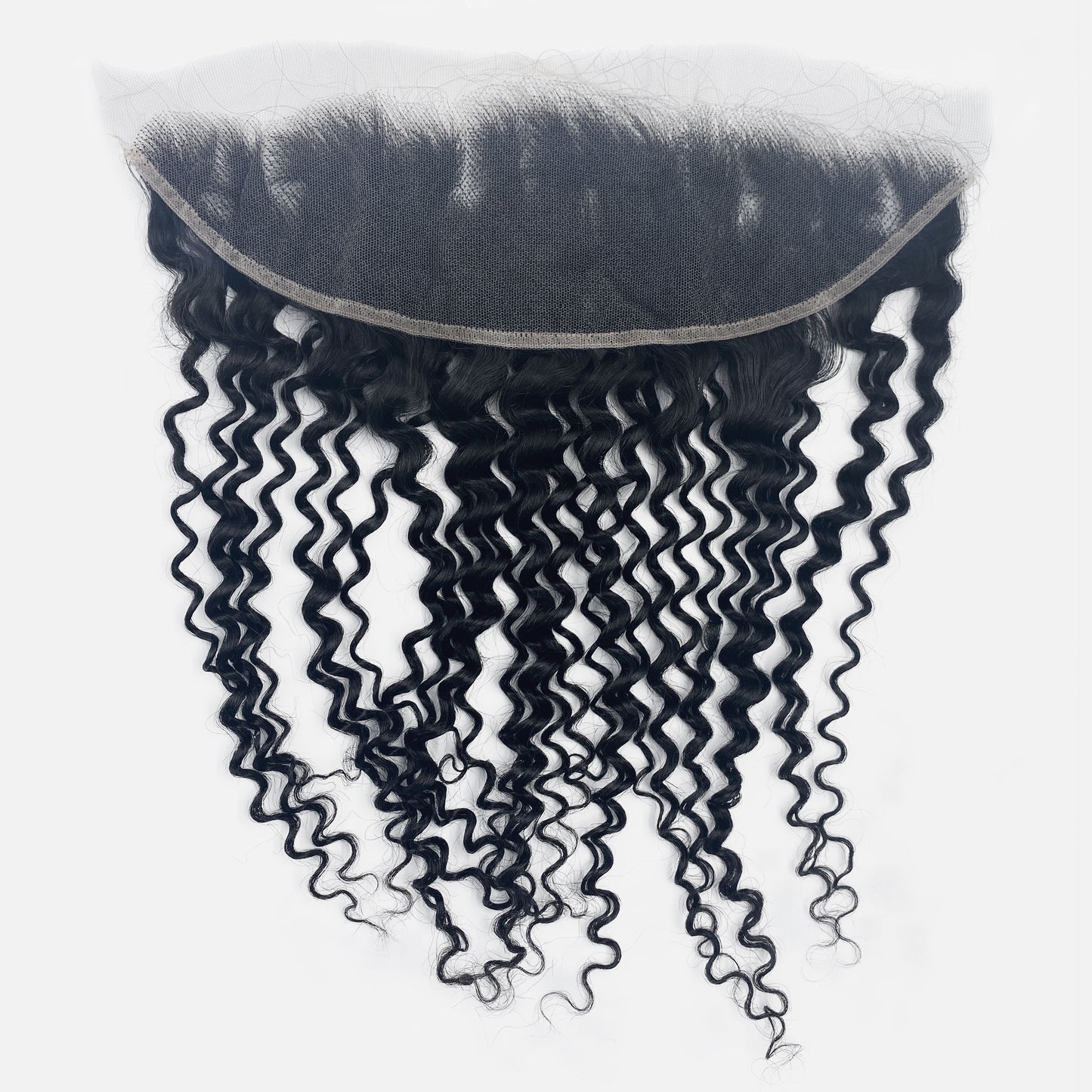 Deep Curly Frontal Natural Black