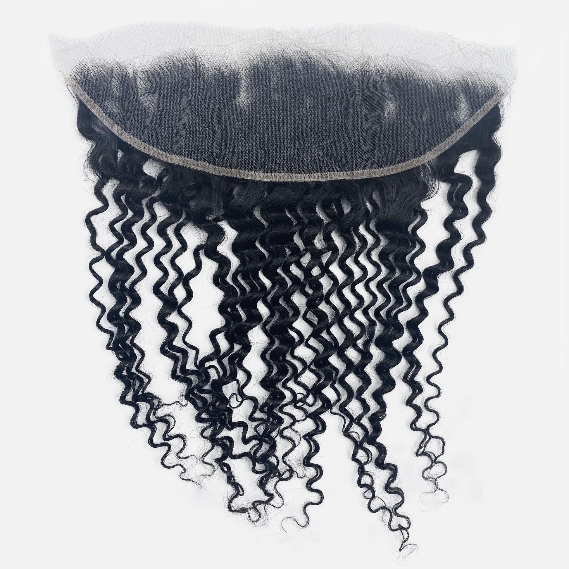 Deep Curly Frontal Natural Black