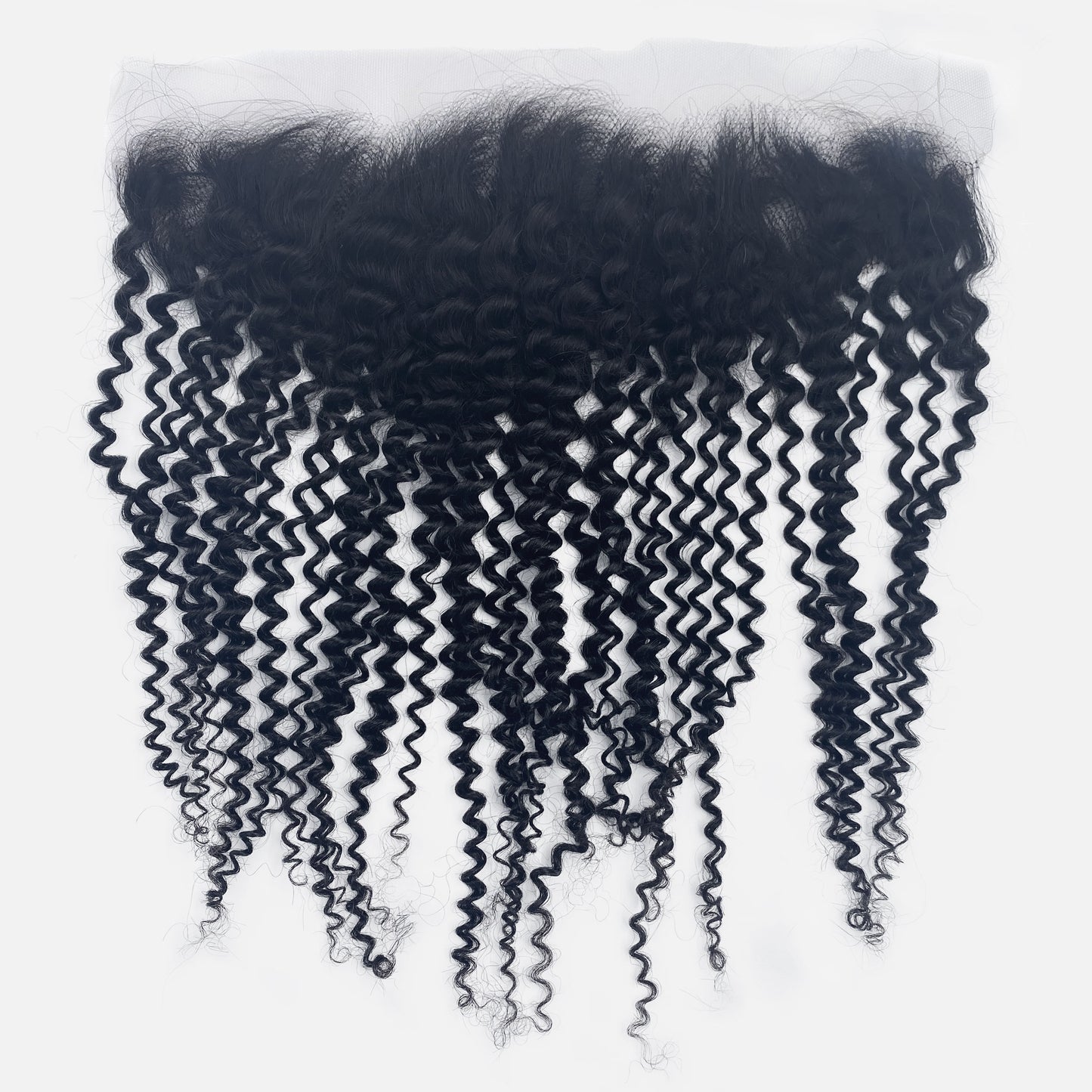 Kinky Curly13*4 Frontal Natural Black