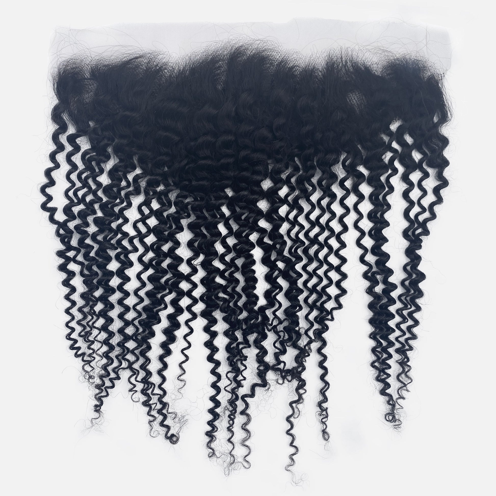 Kinky Curly13*4 Frontal Natural Black