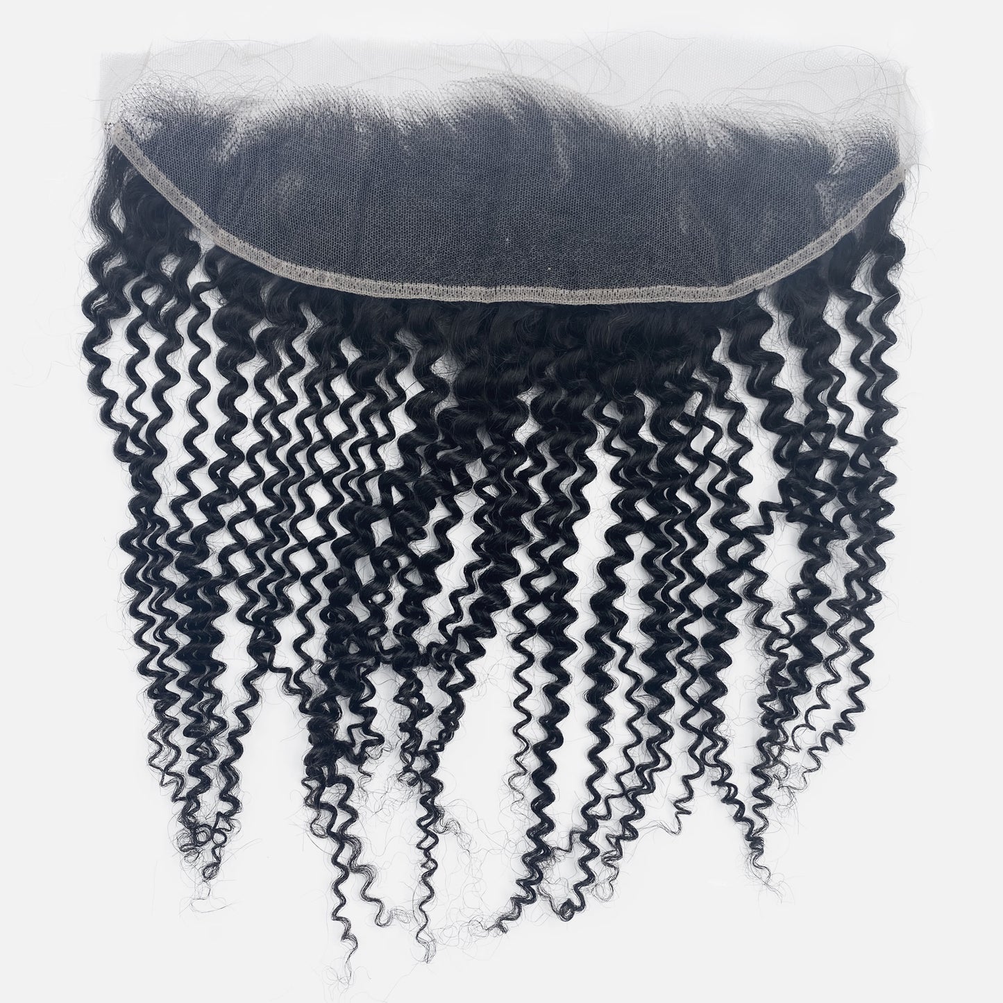 Kinky Curly13*4 Frontal Natural Black