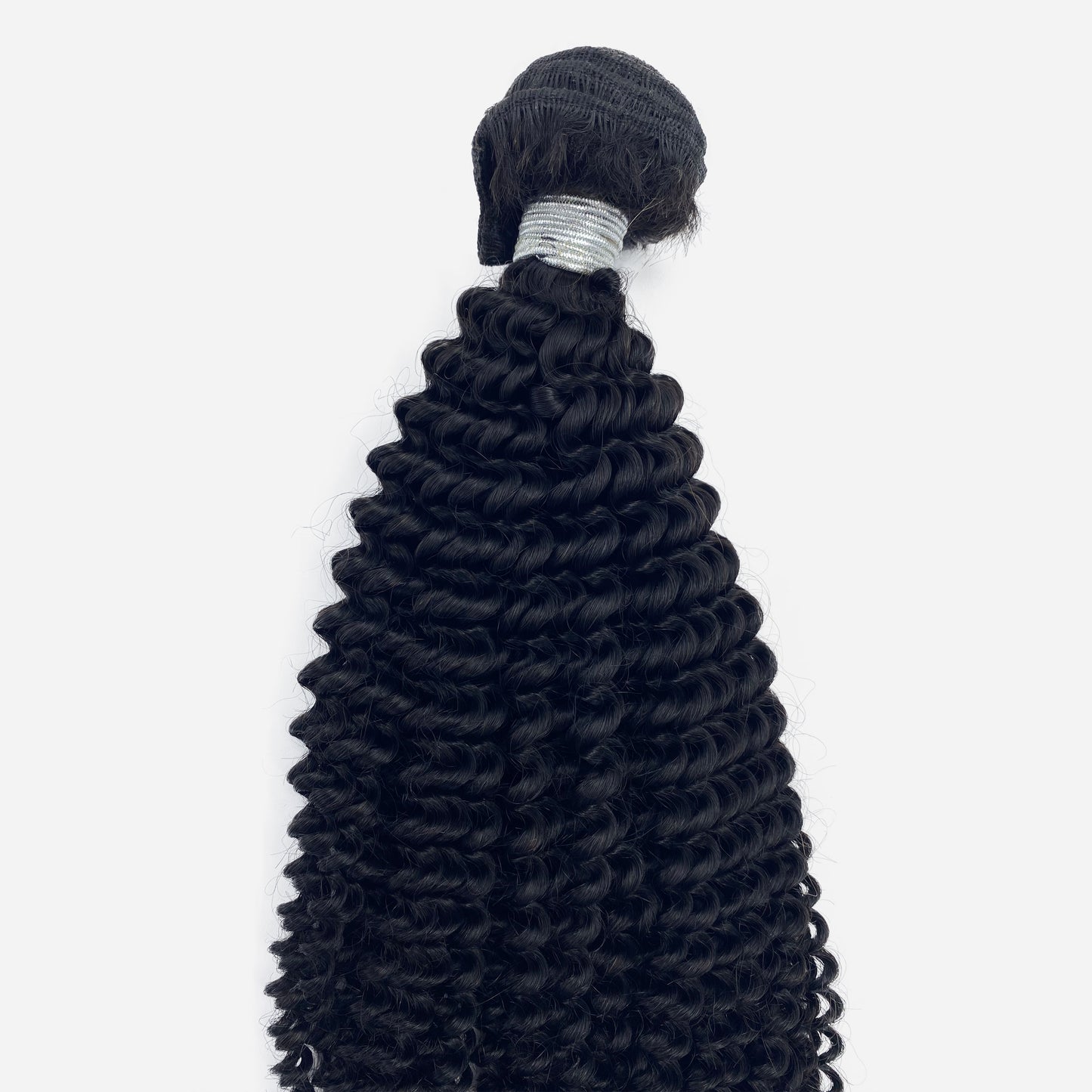 Kinky Curly Virgin Human Hair #1B Natural Black