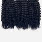 Kinky Curly Virgin Human Hair #1B Natural Black