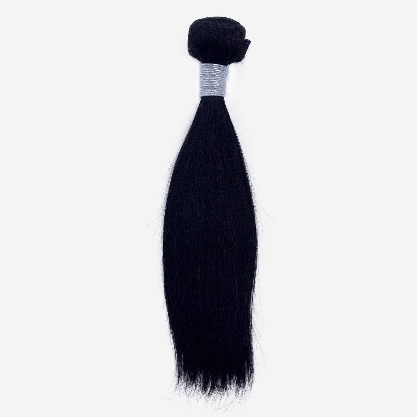 Straight Virgin Human Hair #1B Natural Black