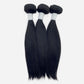 Straight Virgin Human Hair #1B Natural Black