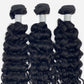 Water Wave Virgin Human Hair #1B Natural Black