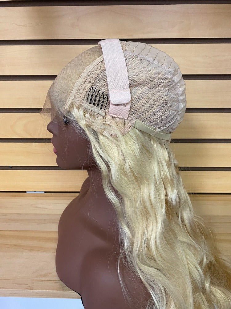 Wigs-LD-5*5HD200%-613Blonde