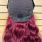Wigs-LD-5*5HD200%-Burgundy