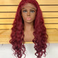Wigs-LD-5*5HD200%-Burgundy