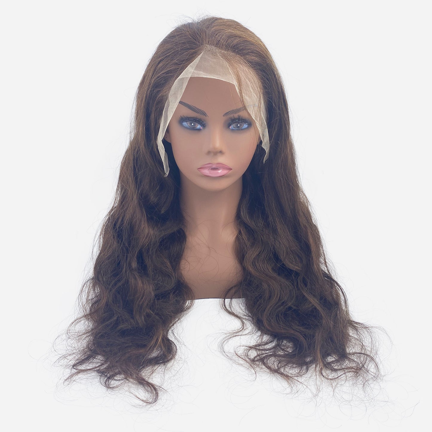 Chocolate Brown 13x4 Frontal Wig