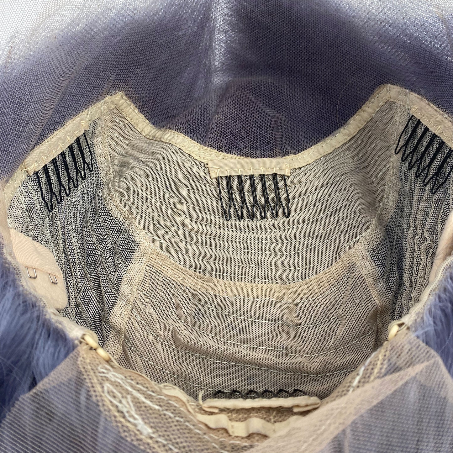 Grey Blue 13x4 Frontal Wig