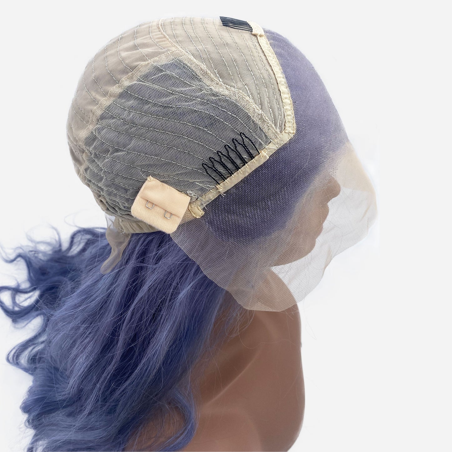 Grey Blue 13x4 Frontal Wig