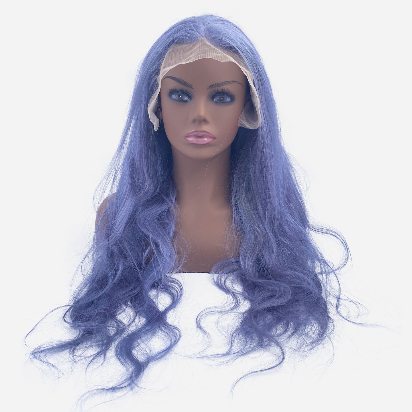 Grey Blue 13x4 Frontal Wig