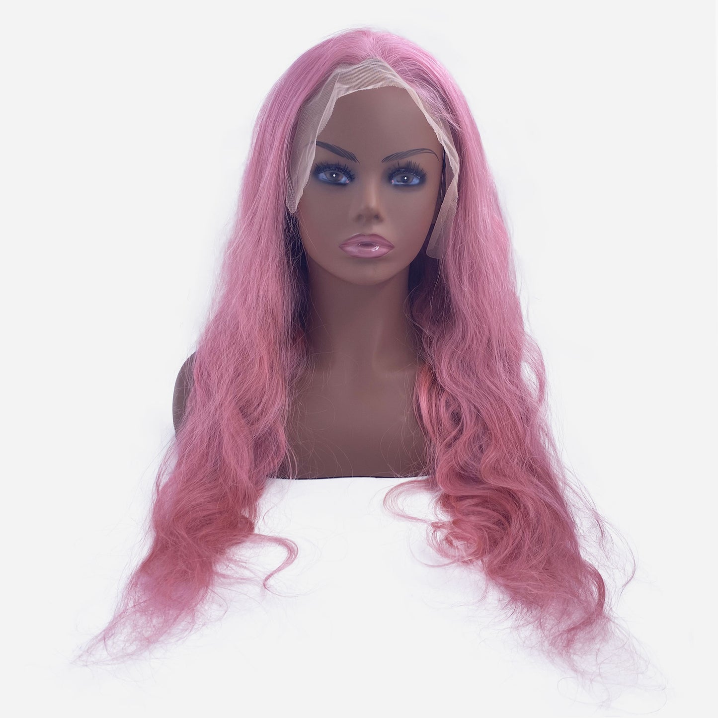 Pink Body Wave 13x4 Frontal Wig
